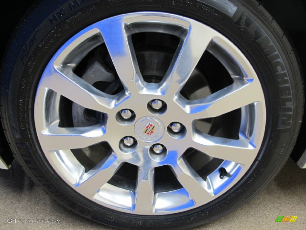 2009 CTS 4 AWD Sedan - White Diamond Tri-Coat / Light Titanium/Ebony photo #16
