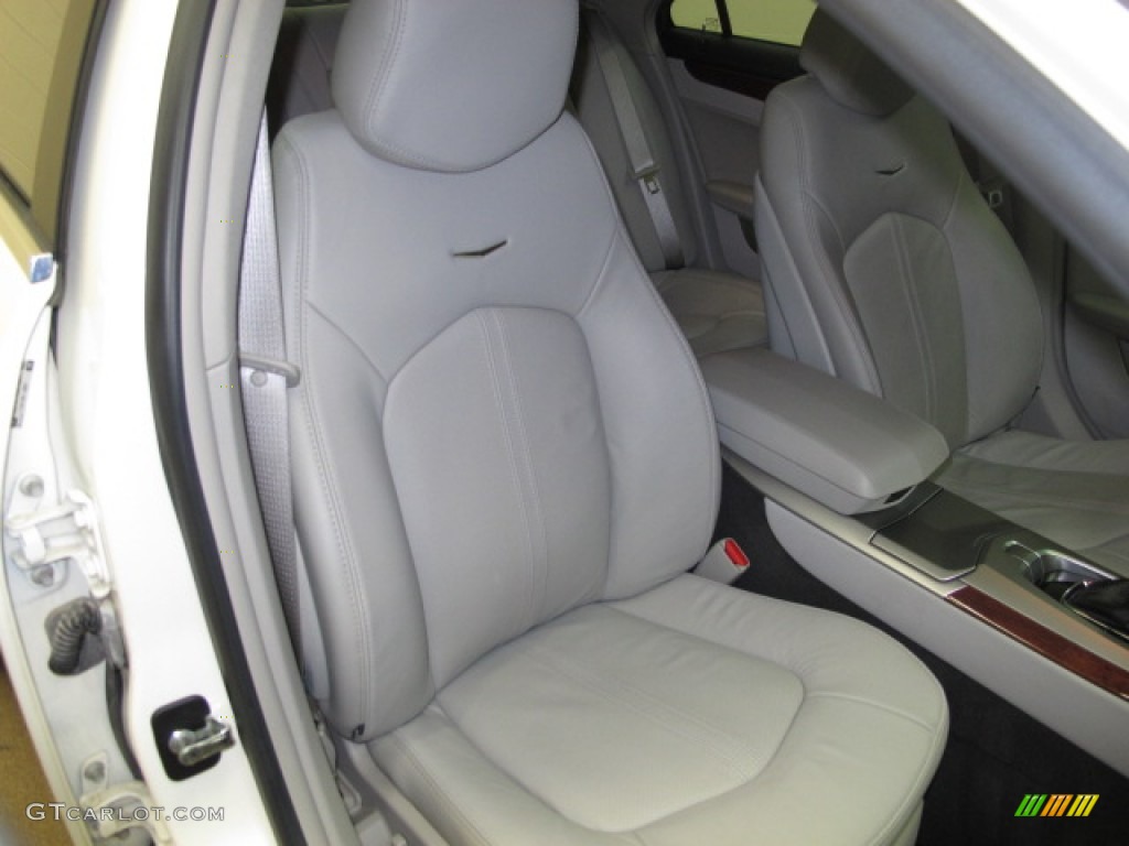 2009 CTS 4 AWD Sedan - White Diamond Tri-Coat / Light Titanium/Ebony photo #24