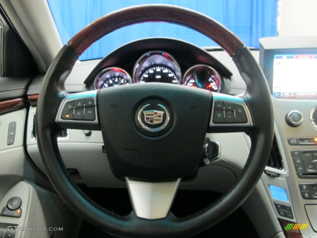 2009 CTS 4 AWD Sedan - White Diamond Tri-Coat / Light Titanium/Ebony photo #36