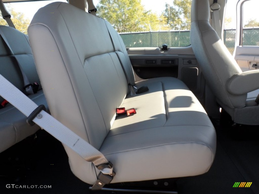 Medium Flint Interior 2012 Ford E Series Van E350 XL Extended Passenger Photo #57173017