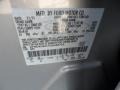 UX: Ingot Silver Metallic 2012 Ford Edge Limited Color Code