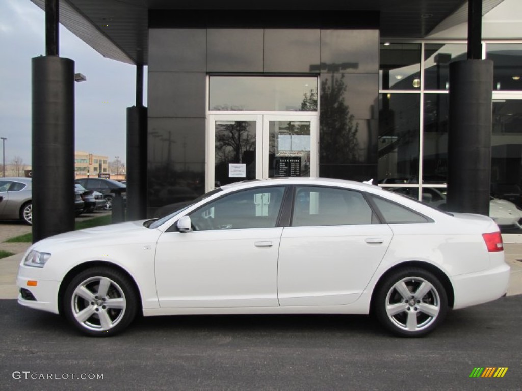 Ibis White 2008 Audi A6 3.2 quattro Sedan Exterior Photo #57174742