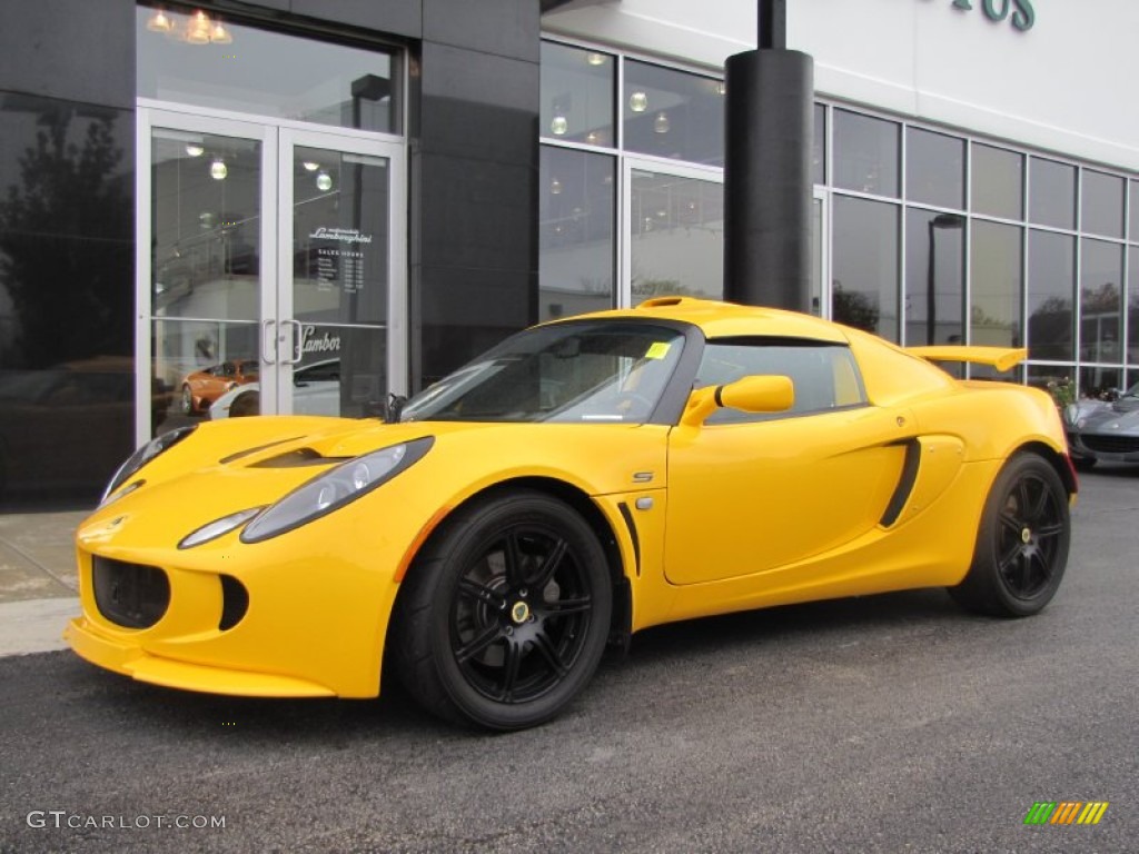 2007 Exige S - Solar Yellow / Black photo #3