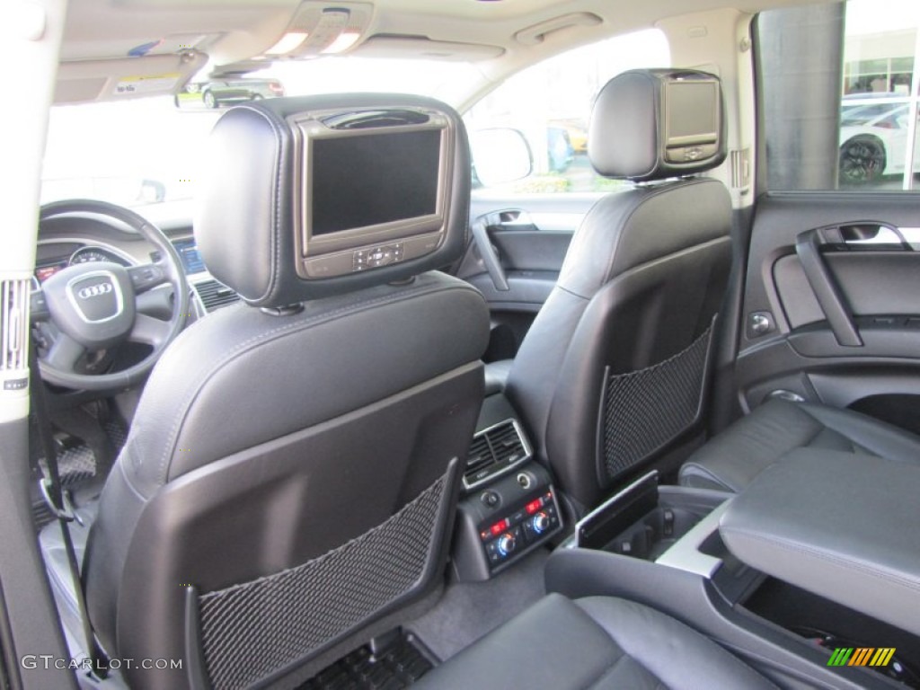 Black Interior 2008 Audi Q7 4.2 Premium quattro Photo #57175356