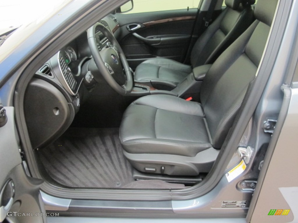 Black Interior 2010 Saab 9-3 2.0T Sport Sedan Photo #57175430