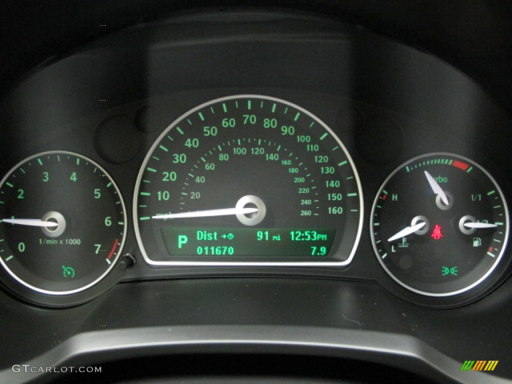 2010 Saab 9-3 2.0T Sport Sedan Gauges Photo #57175523