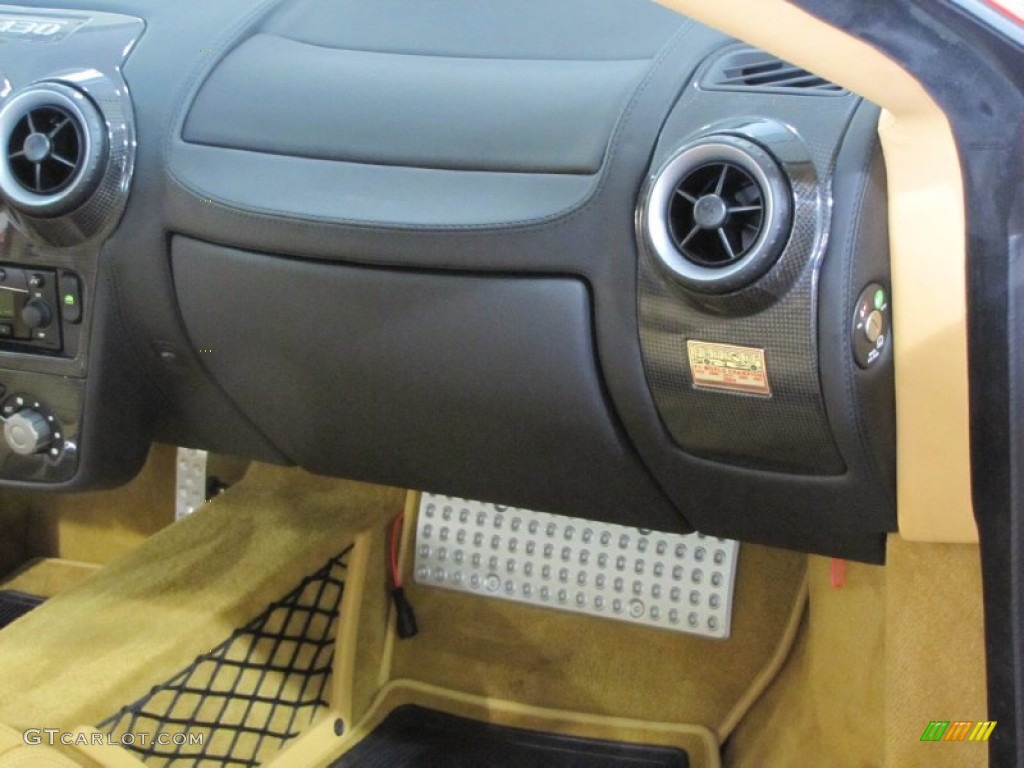 2005 Ferrari F430 Coupe F1 Beige Dashboard Photo #57176146