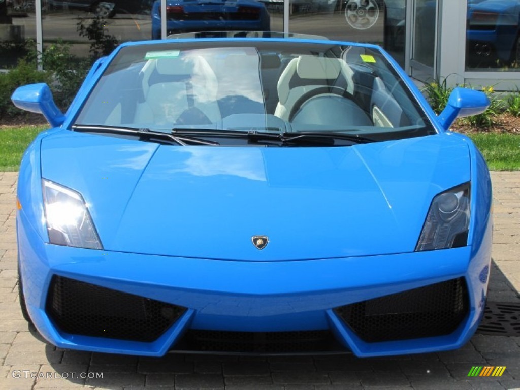 Blue Lemans 2010 Lamborghini Gallardo LP560-4 Spyder Exterior Photo #57176315