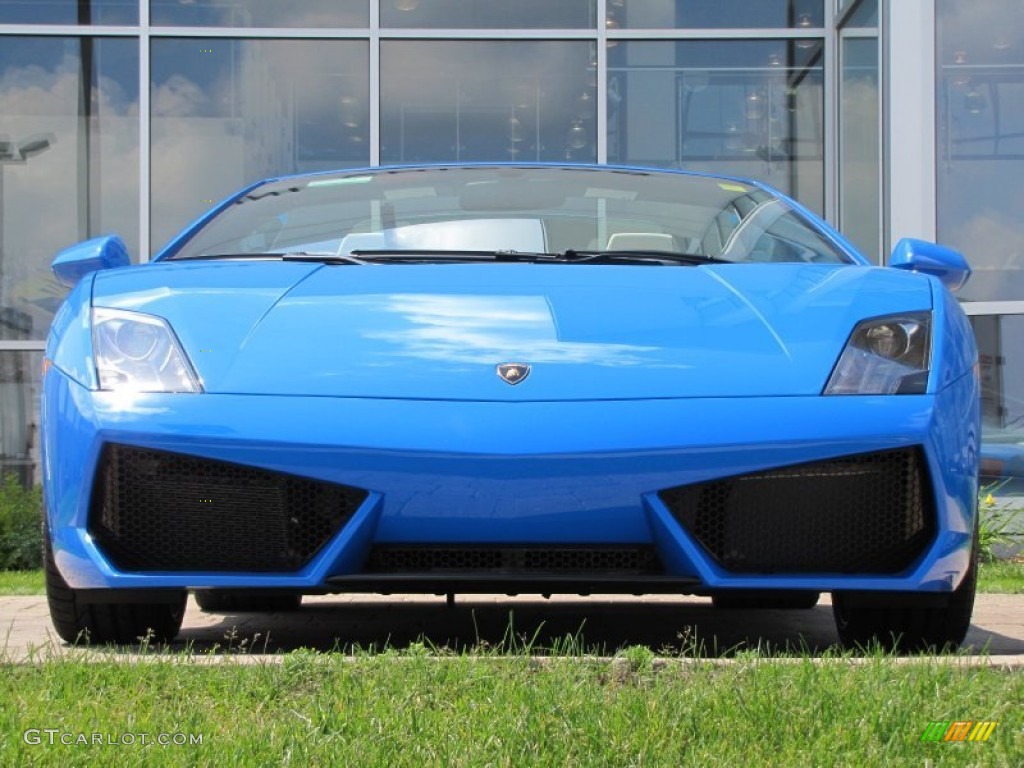 Blue Lemans 2010 Lamborghini Gallardo LP560-4 Spyder Exterior Photo #57176343