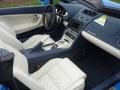 2010 Lamborghini Gallardo Blu Scylla/Bianco Polar Interior Front Seat Photo