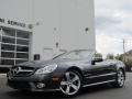 Steel Grey Metallic 2009 Mercedes-Benz SL 550 Roadster Exterior