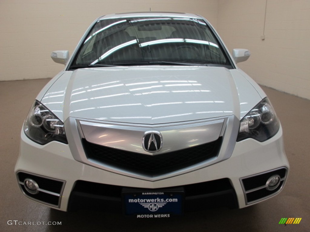 2010 RDX SH-AWD - White Diamond Pearl / Taupe photo #2