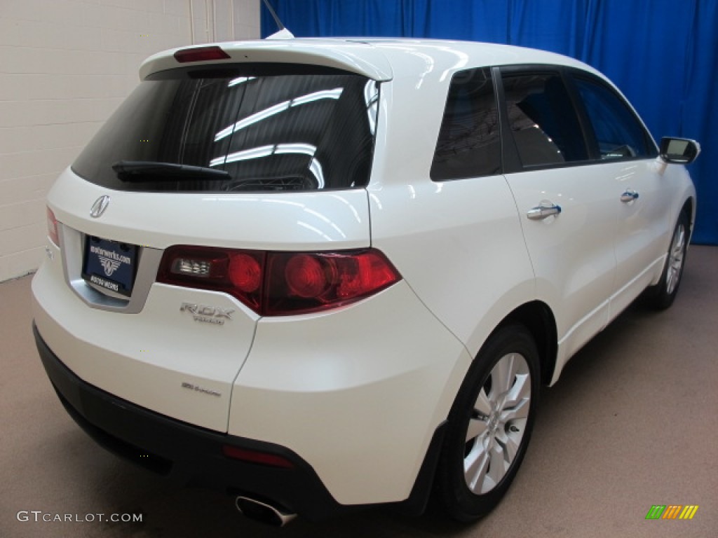 2010 RDX SH-AWD - White Diamond Pearl / Taupe photo #9