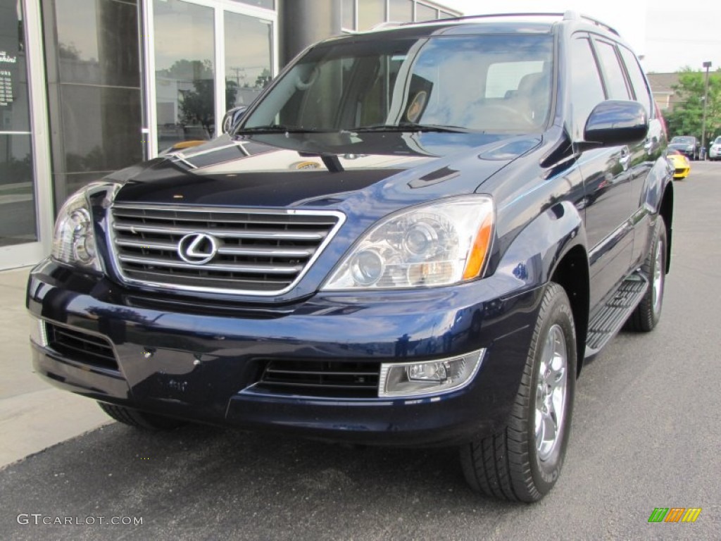 2008 GX 470 - Nautical Blue Metallic / Dark Gray photo #5