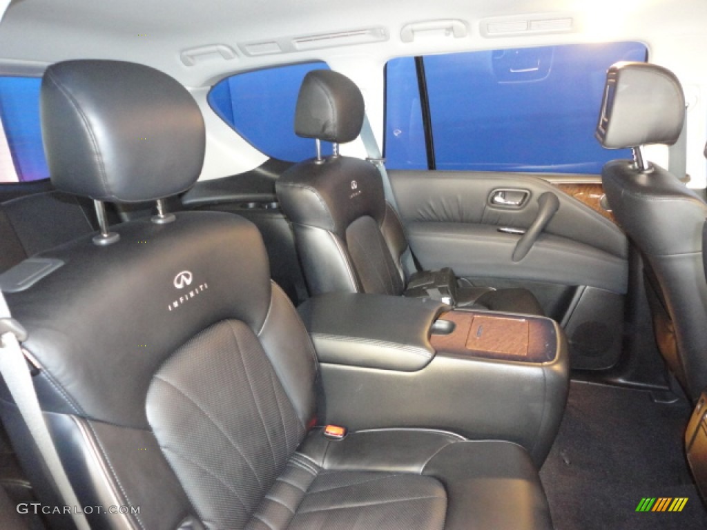 2011 QX 56 4WD - Platinum Graphite / Graphite photo #20