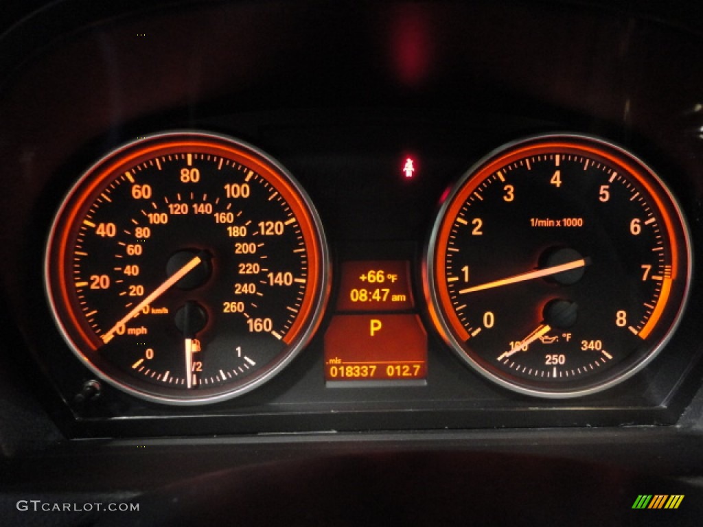 2008 3 Series 328xi Coupe - Jet Black / Black photo #12