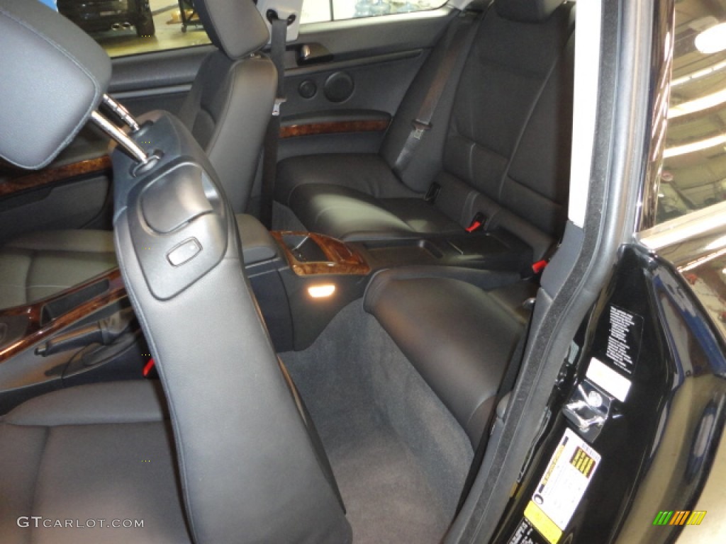 2008 3 Series 328xi Coupe - Jet Black / Black photo #13
