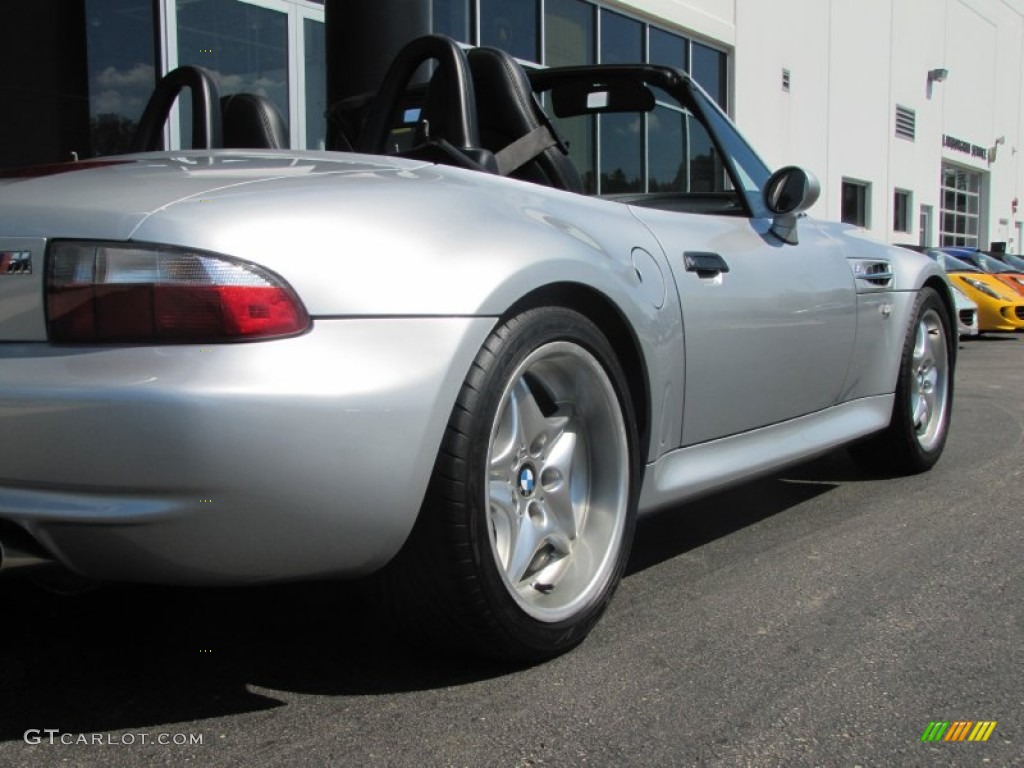 2000 M Roadster - Titanium Silver Metallic / Black photo #3