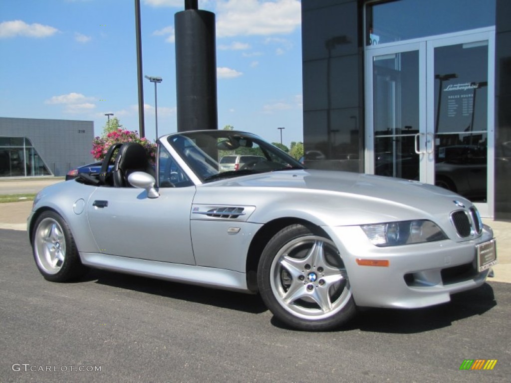 2000 M Roadster - Titanium Silver Metallic / Black photo #5