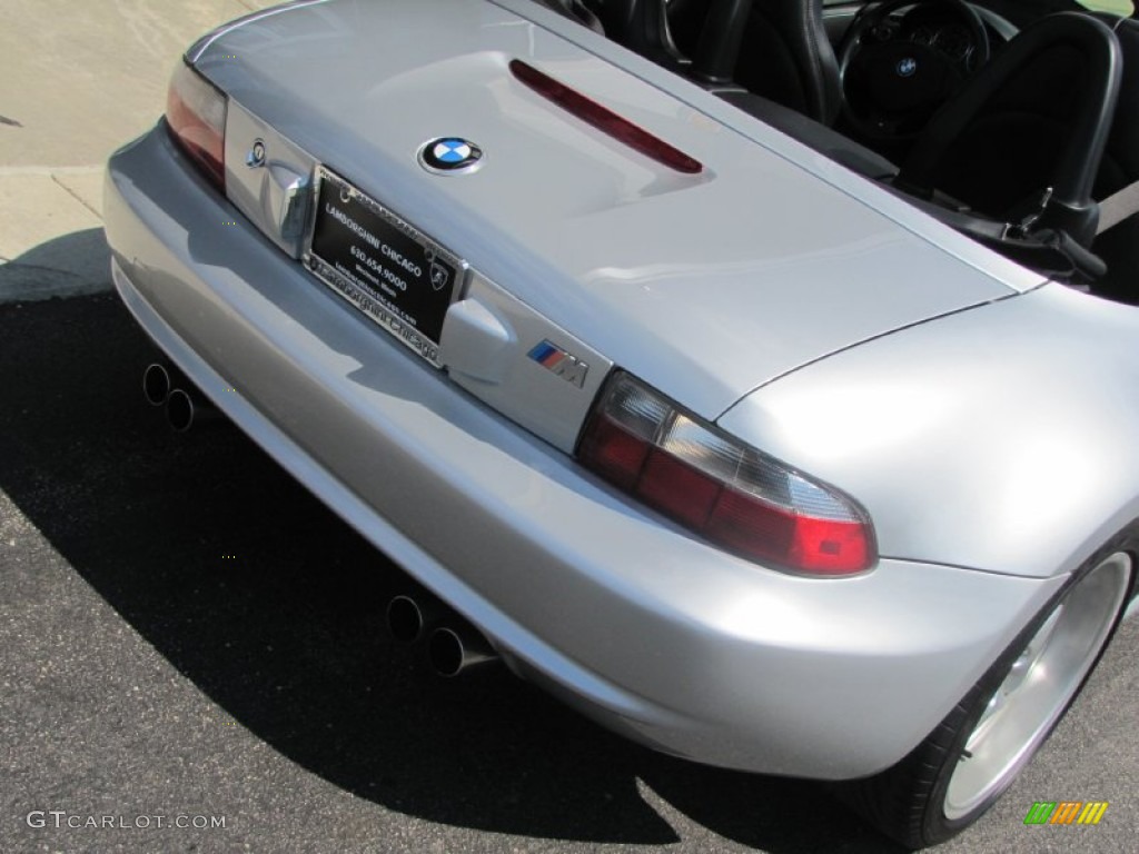 2000 M Roadster - Titanium Silver Metallic / Black photo #6