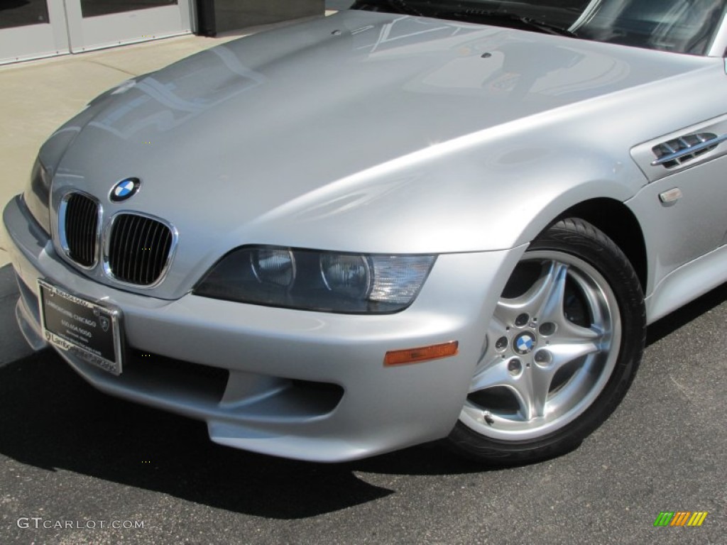 2000 M Roadster - Titanium Silver Metallic / Black photo #8