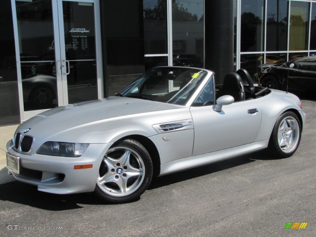 2000 M Roadster - Titanium Silver Metallic / Black photo #10