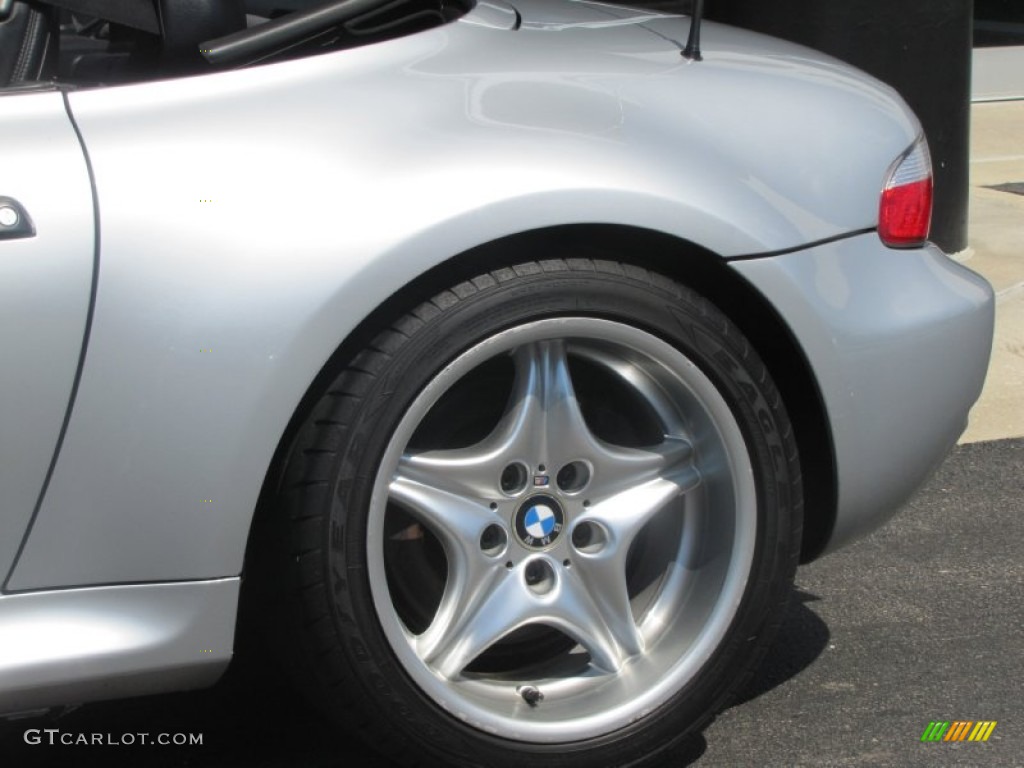 2000 M Roadster - Titanium Silver Metallic / Black photo #19