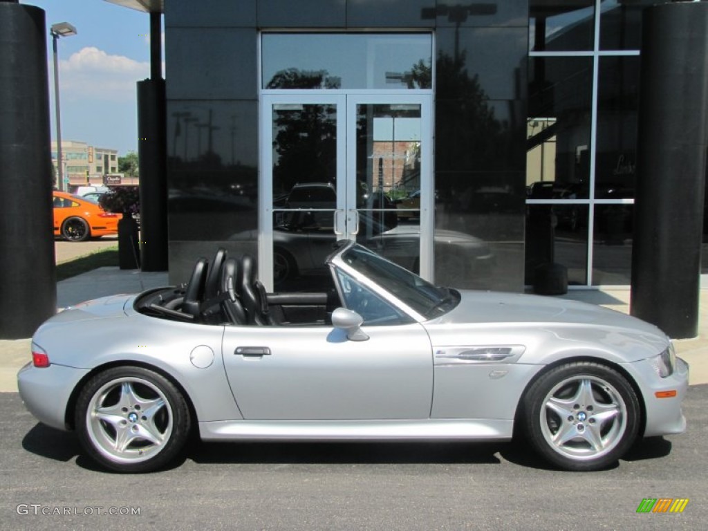 2000 M Roadster - Titanium Silver Metallic / Black photo #20