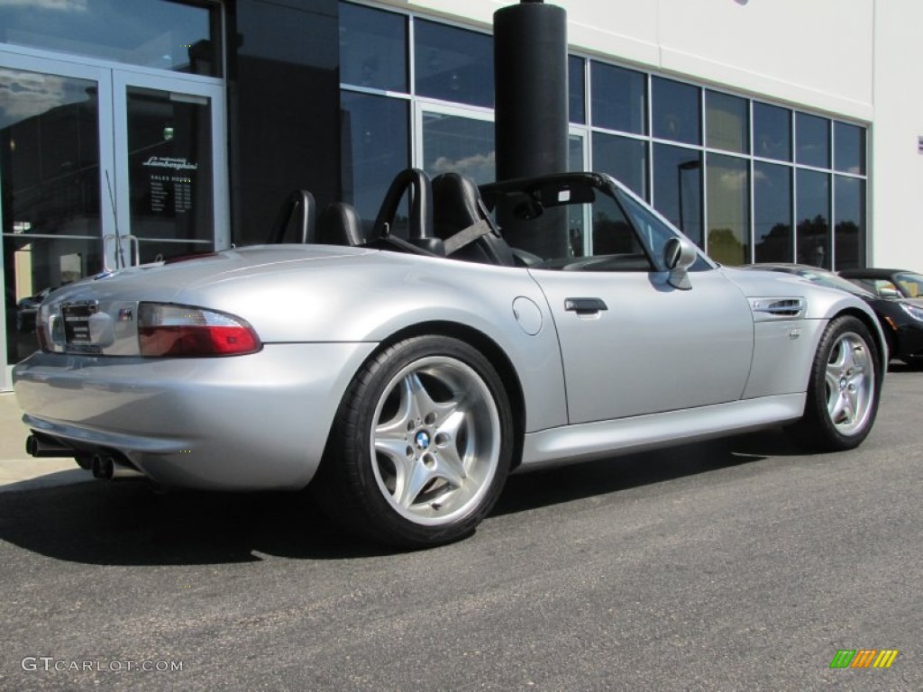 2000 M Roadster - Titanium Silver Metallic / Black photo #23