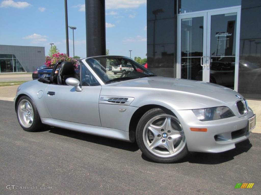 2000 M Roadster - Titanium Silver Metallic / Black photo #26