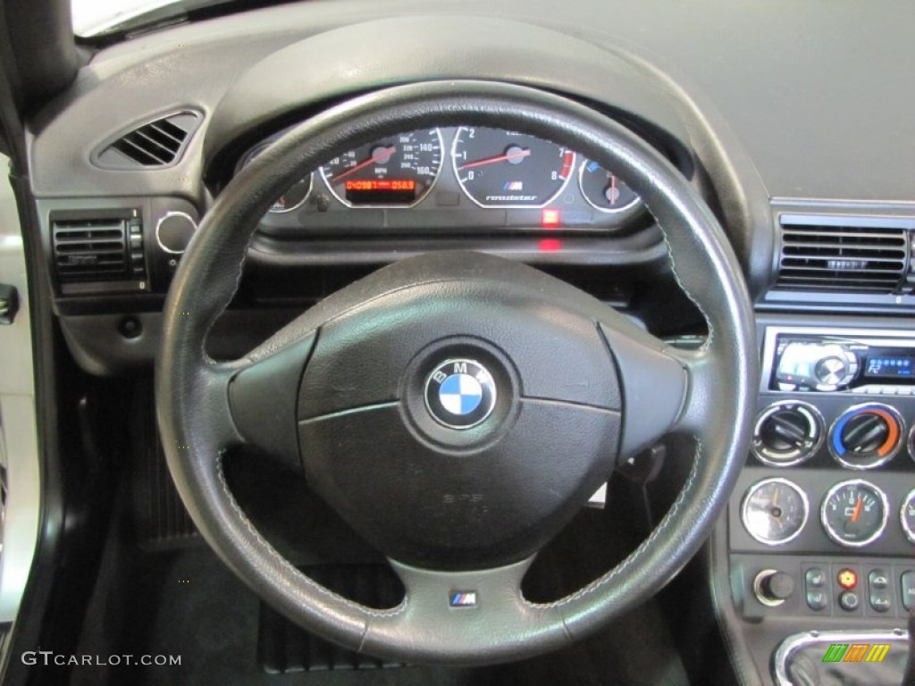 2000 M Roadster - Titanium Silver Metallic / Black photo #30