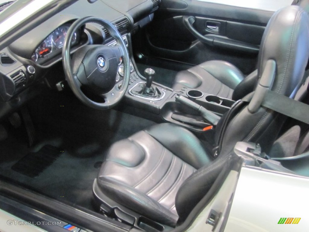 Black Interior 2000 BMW M Roadster Photo #57179701