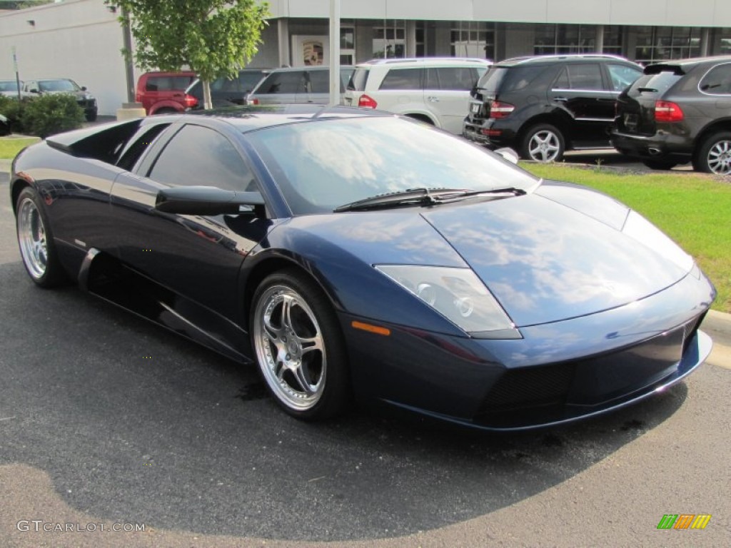 2002 Murcielago Coupe - Blu Hera Metallic / Avorio Lilium photo #4