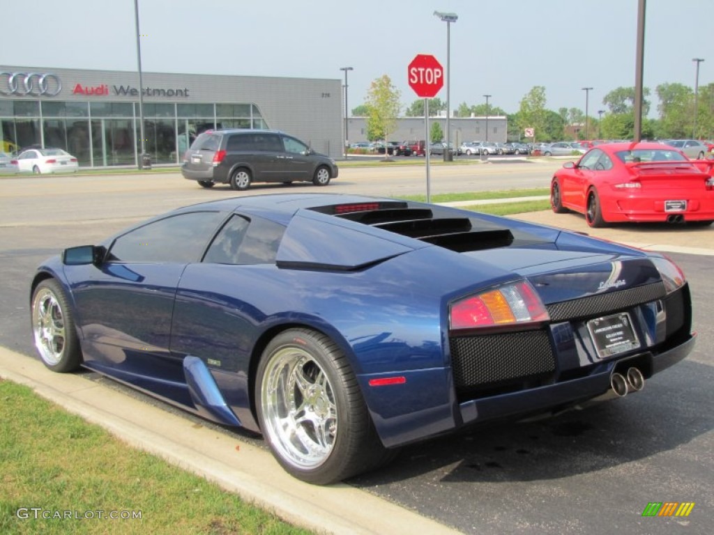 Blu Hera Metallic 2002 Lamborghini Murcielago Coupe Exterior Photo #57180058