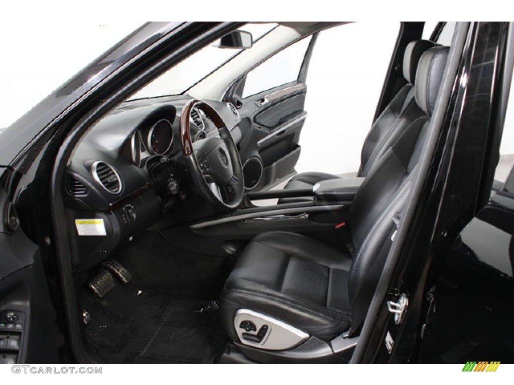 Black Interior 2008 Mercedes-Benz ML 63 AMG 4Matic Photo #57180082