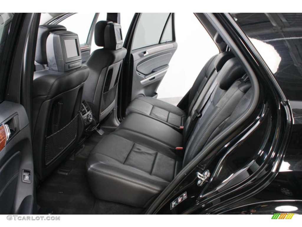 Black Interior 2008 Mercedes-Benz ML 63 AMG 4Matic Photo #57180106