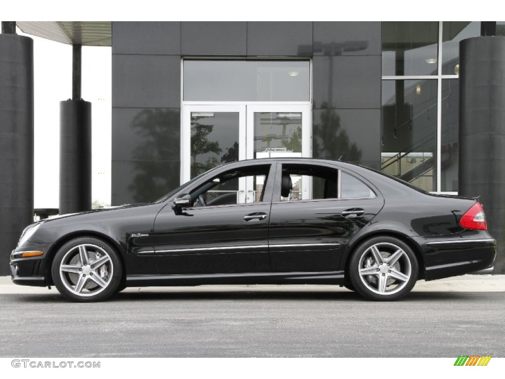 Black 2007 Mercedes-Benz E 63 AMG Sedan Exterior Photo #57180178