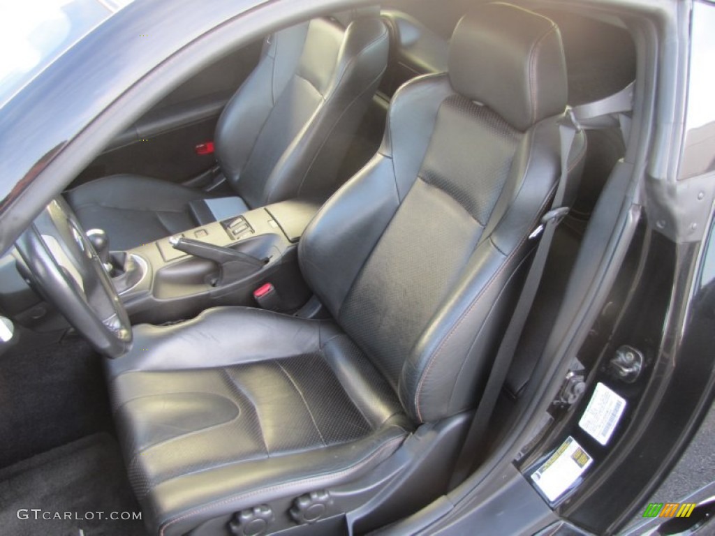 Charcoal Interior 2004 Nissan 350Z Touring Coupe Photo #57181234