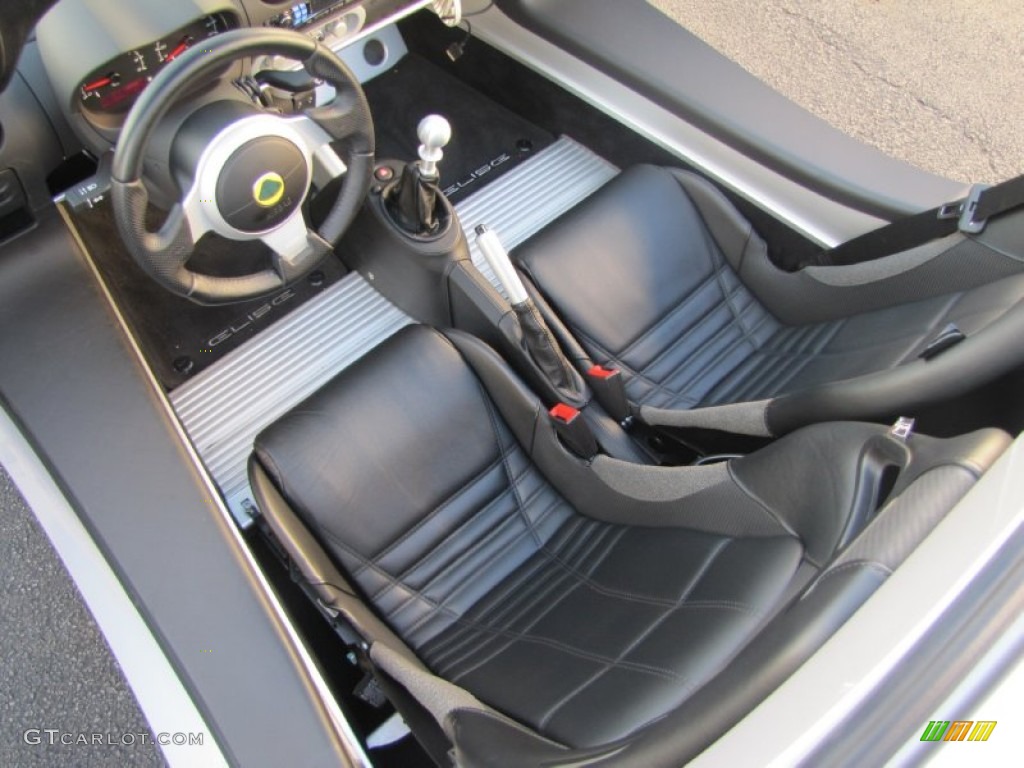 Black Interior 2008 Lotus Elise SC Supercharged Photo #57182308