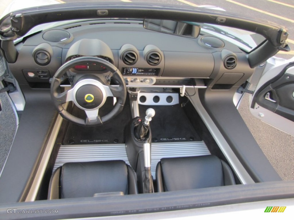 2008 Lotus Elise SC Supercharged Black Dashboard Photo #57182320