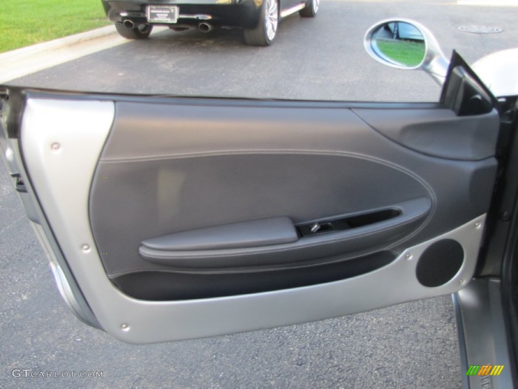 2003 Ferrari 360 Modena F1 Dark Gray Door Panel Photo #57182917
