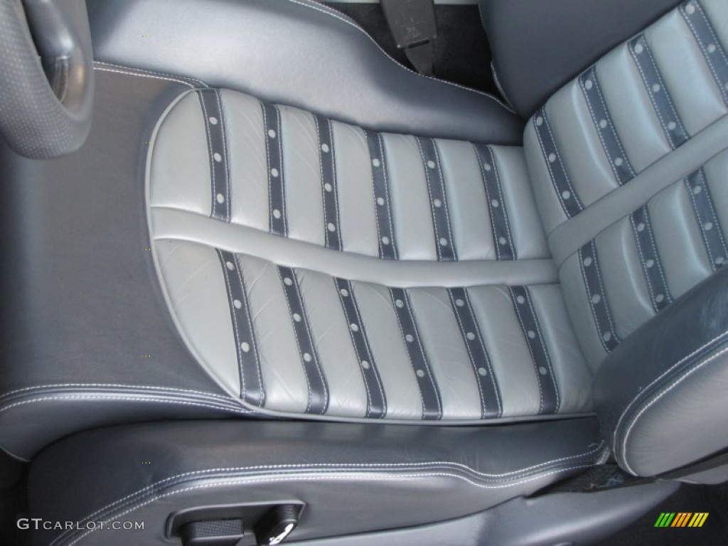 Dark Gray Interior 2003 Ferrari 360 Modena F1 Photo #57182944