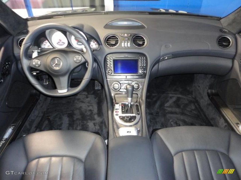 2011 Mercedes-Benz SL 63 AMG Roadster Black Dashboard Photo #57183127