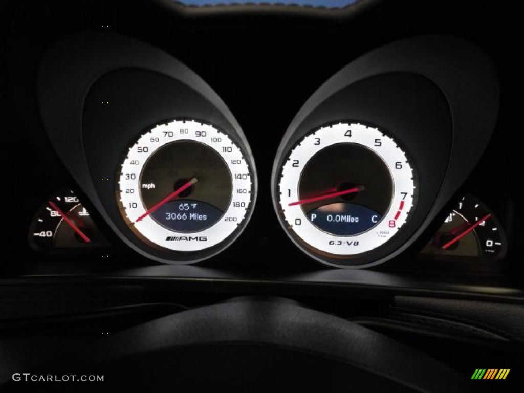 2011 Mercedes-Benz SL 63 AMG Roadster Gauges Photo #57183145