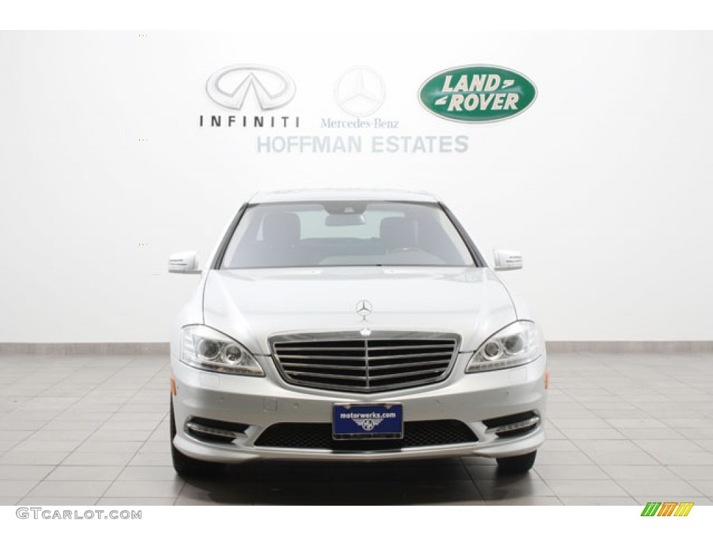 2010 S 550 4Matic Sedan - Iridium Silver Metallic / Black photo #3