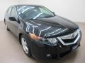 2009 Crystal Black Pearl Acura TSX Sedan  photo #1