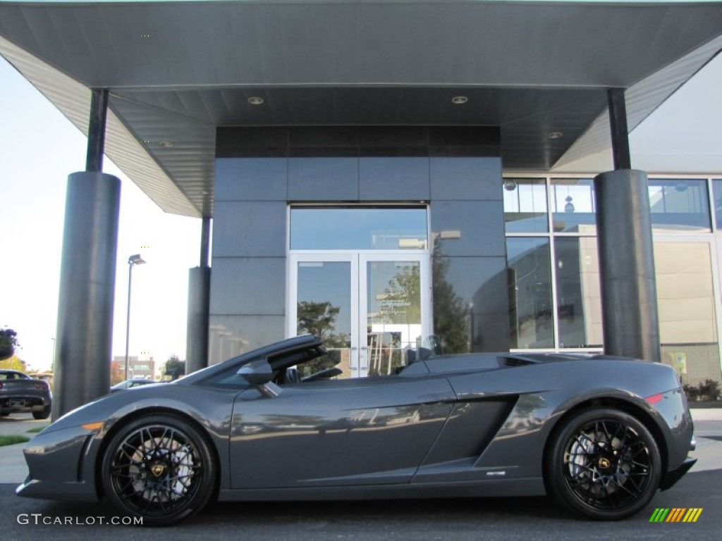 Grigio Telesto Metallic (Grey) 2010 Lamborghini Gallardo LP560-4 Spyder Exterior Photo #57184684