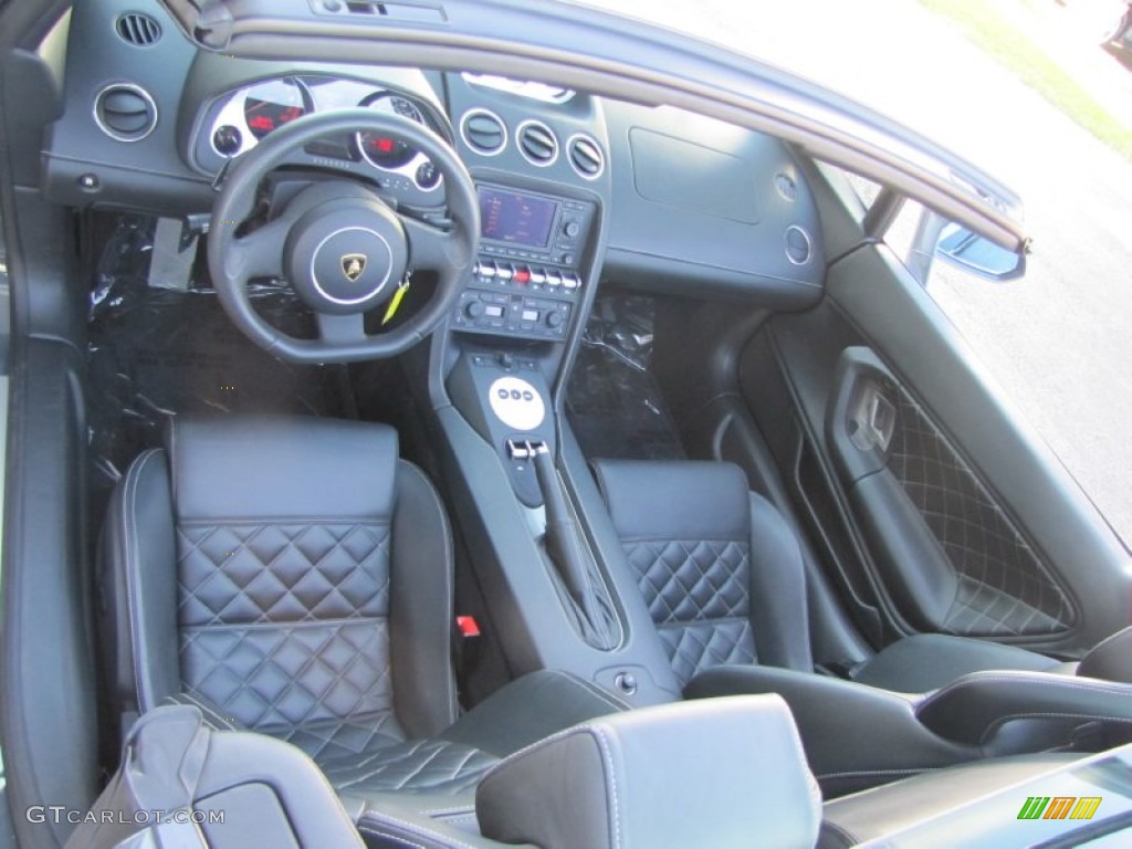 2010 Gallardo LP560-4 Spyder - Grigio Telesto Metallic (Grey) / Nero Perseus photo #36