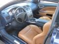 2006 Aston Martin Vanquish Caspian Blue/Light Tan Interior Prime Interior Photo