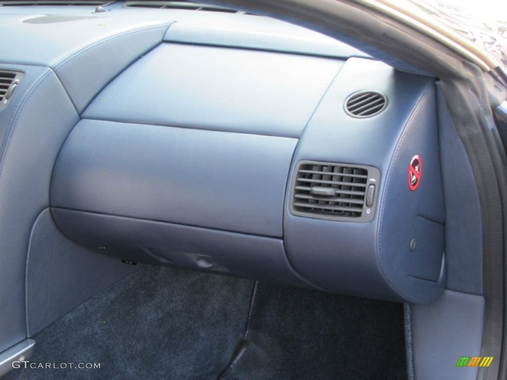 2006 Aston Martin Vanquish S Caspian Blue/Light Tan Dashboard Photo #57185377